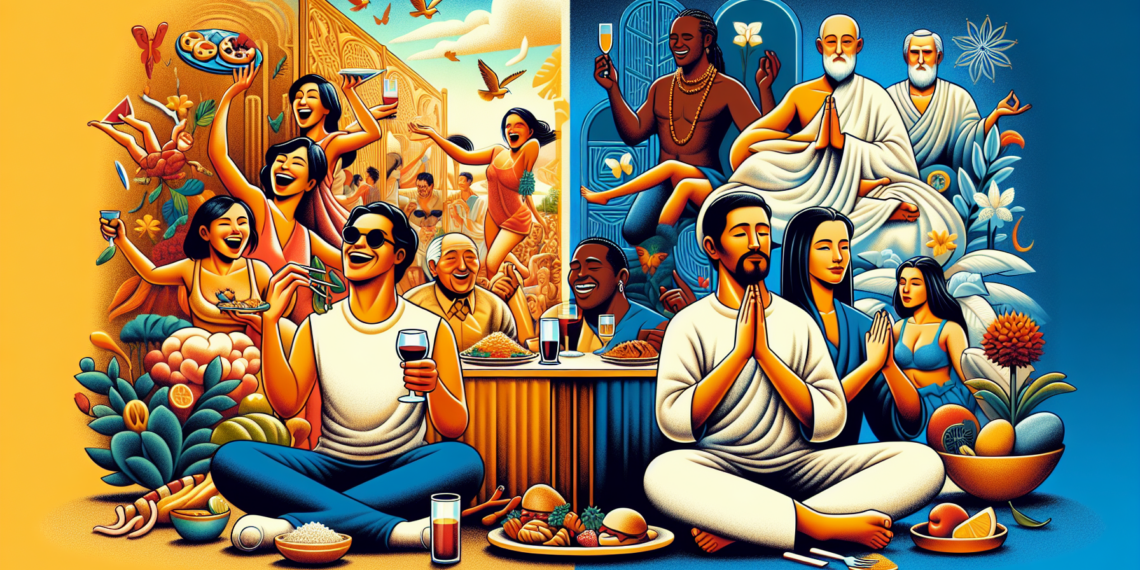 Más allá del Placer: Hedonismo vs. Autocontrol Estoico