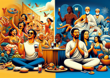 Más allá del Placer: Hedonismo vs. Autocontrol Estoico