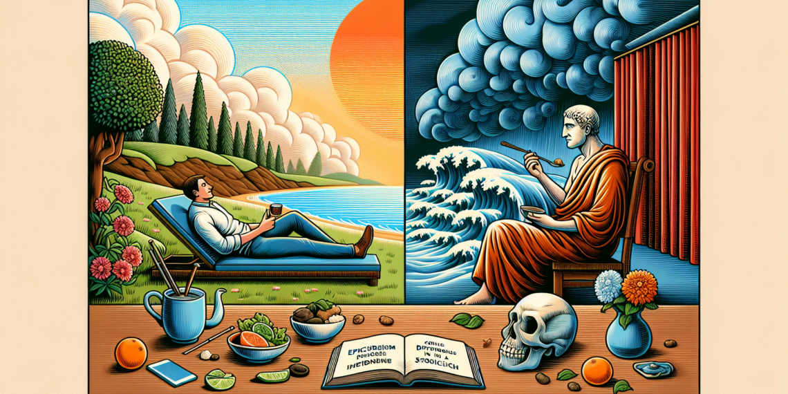 Epicureísmo en la Vida Moderna: Relevancia y Diferencias con el Estoicismo